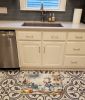 English Bulldog The Chef Memory Foam Kitchen Mat Machine Washable Anti-Fatigue Mat Cushion Comfort Bath Mat or Kitchen Rug
