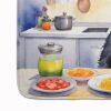 Giant Schnauzer The Chef Memory Foam Kitchen Mat Machine Washable Anti-Fatigue Mat Cushion Comfort Bath Mat or Kitchen Rug